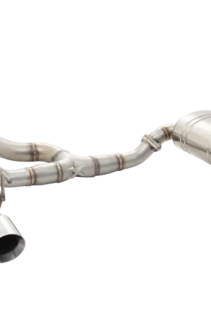 Shop Now XForce 3" Cat-Back Exhaust - Brushed 304 Stainless Steel (WRX/STI 11+)