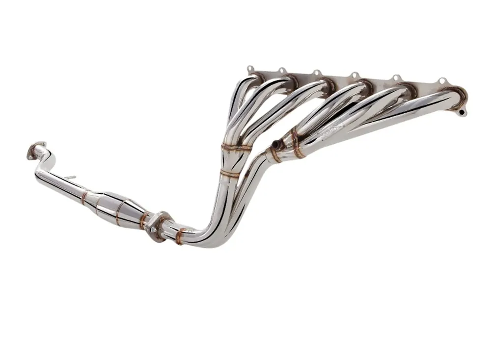 XForce Header & Metallic Cat Kit - Non-Polished Stainless Steel (Falcon 02-10) Direct From Manufacturer