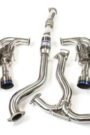 Authentic Invidia R400 Signature Edition Cat Back Exhaust with Black Tips (WRX 22+)
