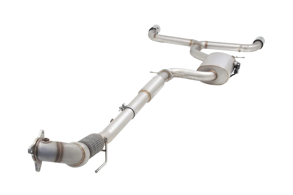 Affordable XForce 3in Turbo Back Varex Exhaust System - Stainless Steel (Scirocco R 11-17)