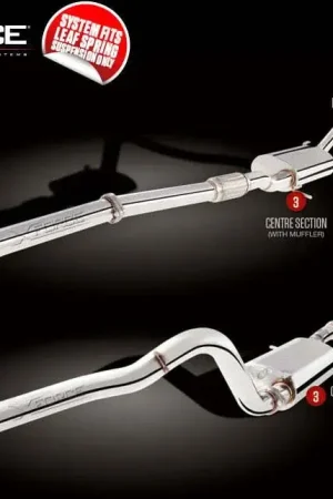 XForce 3in Turbo-Back Exhaust, 409 Stainless Steel (Patrol GU Y61 97-07) Affordable