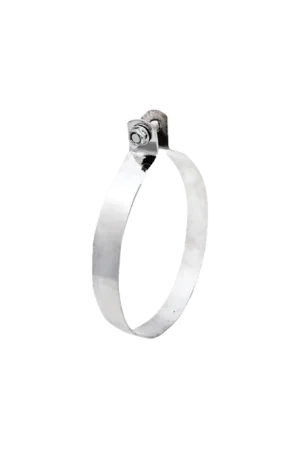 Must Have XForce Round Muffler Band - 7in - Polished Stainless Steel