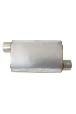 Best Price Aeroflow 3" Stainless Steel Offset/Offset Muffler - L 13.75" x W 9.45" x H 5.3"