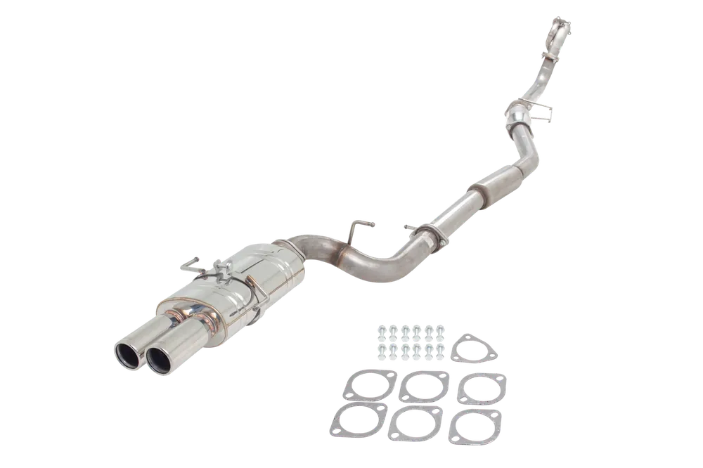 XForce 3in Turbo-Back Exhaust - Non-Polished Stainless (200SX S15 00-02) Limited Edition