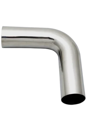 Super Sale XForce 90 degree 3in Stainless Steel Mandrel Bend 1.0D 6in Leg - Polished