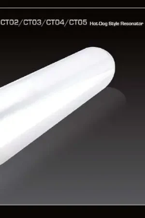 XForce Hot-Dog Style Resonator - 2in Inlet - 3.5in Shop Now