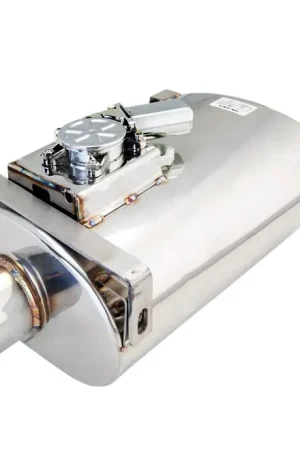 XForce Varex Oval Muffler 6x10x15in w/3in Flanged Inlet/3in Single-Wall Outlet Luxury