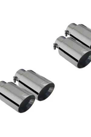 XForce 4in Tips for Quad Outlet System - Shadow Black (Mustang GT 18-20) Time-Limited