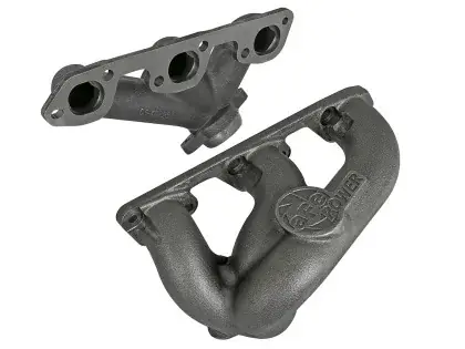 aFe BladeRunner Ported Ductile Iron Exhaust Manifolds (Wrangler JK 07-11) Sale