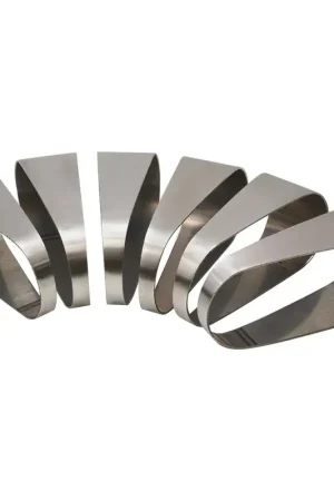 Proflow Pie Cut Oval Tubing Stainless Steel 3in 40mm x 96mm Horizontal Cut 15 Degree 6pcs Set Top Pick