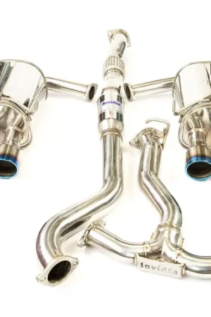 Popular Invidia Q300 Cat Back Exhaust w/Ti Rolled Tips (WRX Sedan VB 22+)