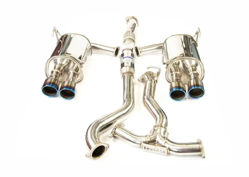 Popular Invidia Q300 Cat Back Exhaust w/Ti Rolled Tips (WRX Sedan VB 22+)