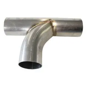 Aeroflow Stainless Steel T-Pipe 2.5" Radius Flow Bend - 2.5" O.D Low Price