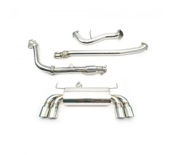 Free Returns Hyperflow Turbo Back Exhaust - Catted (STi 08-14/WRX 11-14 Hatch)