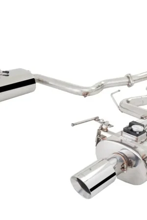 XForce Twin 2.5in Cat-Back Exhaust w/Varex Mufflers - 304 Stainless Steel (Mustang Fastback 15+/GT 14-17) Buy Online