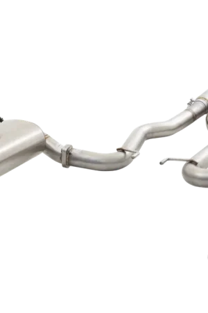 Price Cut XForce Twin 2.5in Cat-Back Exhaust w/Varex Mufflers - Matte Stainless Steel (Commodore 06-17)