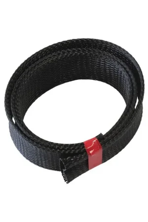 Reduced Price Aeroflow 1.5" PET Flex Braid Heat Sleeve - Tight Weave/High Coverage - 1m