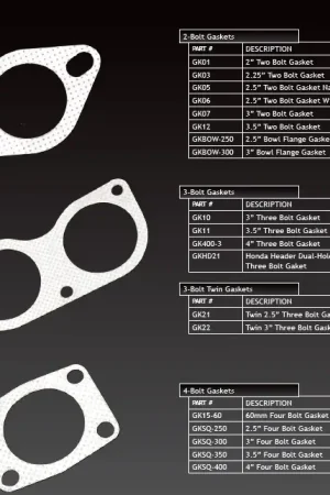 XForce 60mm Four Bolt Gasket Top Pick