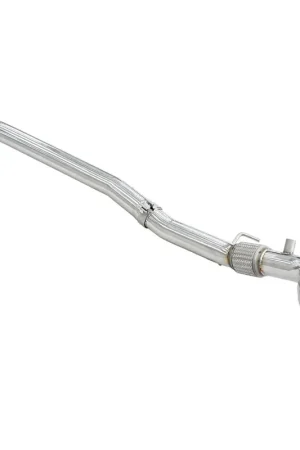 Invidia Down Pipe with High Flow Cat (Audi S3/Golf R 13-20) Final Sale