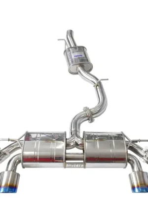 Invidia R400 Valved Cat Back Exhaust w/Oval Ti Tips (Golf R Mk7 12-20) Fresh Stock