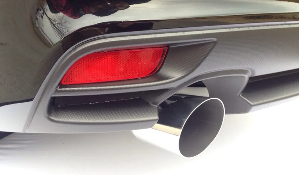 AVO Rear Muffler Kit with Single Exit 4" Exhaust Tips (Forester 14-18) Special Offer