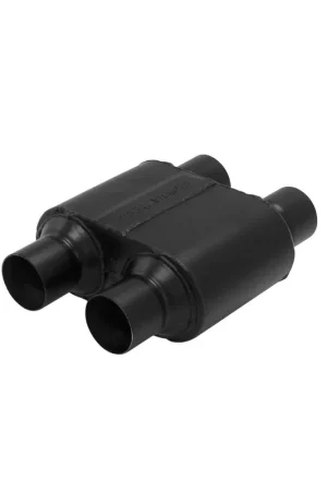 Flowmaster Super 10 Series Chambered Muffler Super 10 Series Stainless Steel - 2.50 in. IN/OUT - Aggressive Sound Today Only