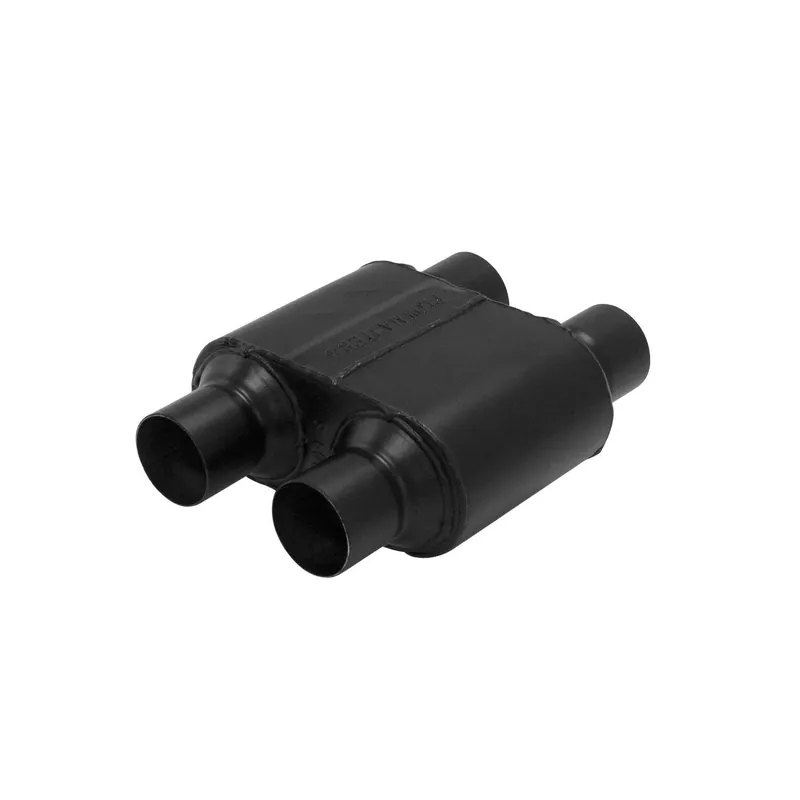 Flowmaster Super 10 Series Chambered Muffler Super 10 Series Stainless Steel - 2.50 in. IN/OUT - Aggressive Sound Today Only