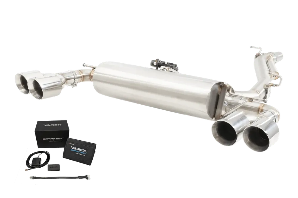 XForce Varex Valved Cat Back Exhaust System with SmartBox (Tiguan R 22+) Price Cut