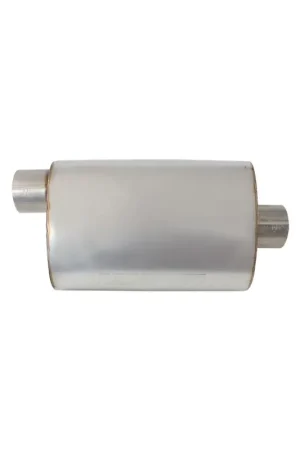 Best Seller Aeroflow 2.5" Stainless Steel Offset/Center Muffler - L 13.75" x W 9.45" x H 5.3"