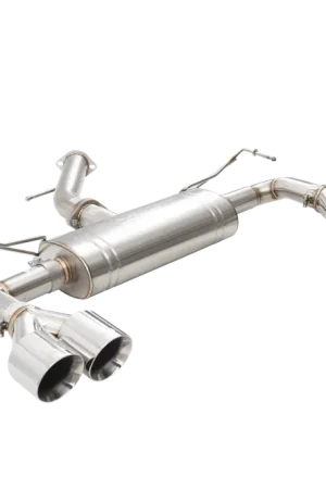 Affordable XForce 3in Axle-Back Exhaust System w/ Quad Tip Outlet - Stainless Steel (Cerato 22+)