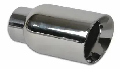 Editor’s Pick Vibrant Performance 4in Round SS Exhaust Tip (Double Wall Angle Cut Beveled Outlet)