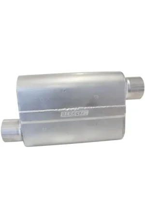 Aeroflow 5000 Series Aluminised Steel Offset/Offset Muffler - L 13"xW10"xH4.25" Professional Grade