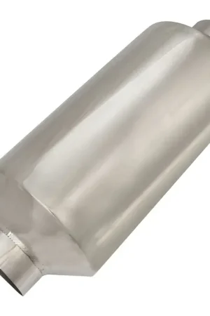 Super Sale Proflow Resonator Super Quiet 2.50''inlet/Outlet SS304 Mirror Polished Round 150mm Diameter 370mm Length