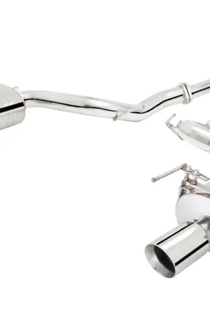 XForce Twin 2.5in Cat-Back Exhaust - Stainless (Mustang Fastback 15-21/GT 14-17) Fresh Stock