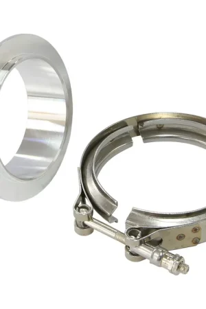 Aeroflow 2.75" Alloy Boosted V-Band Kit to Suit 42/45 Style Compressor Outlet Super Sale