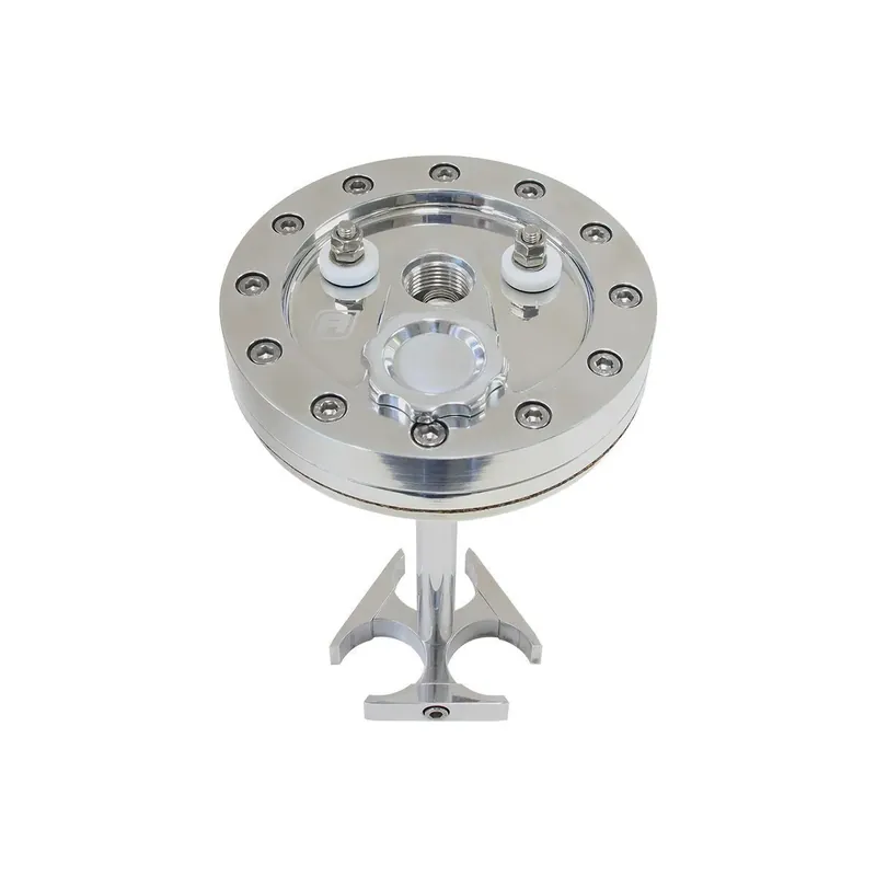 Aeroflow 39mm Triple Billet Fuel Pump Hanger - Black While Supplies Last