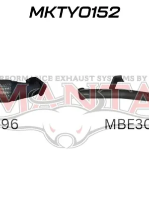 Buy Direct Manta Performance 3in DPF Delete without Cat (Landcruiser VDJ79 07+)