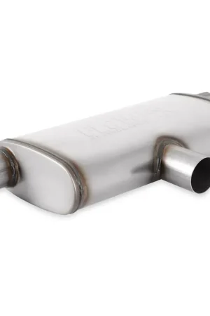 Flowmaster Flow FX Muffler Flow FX Muffler - 2.5 In/Out - Oval Body - Transverse - Moderate Sound - Stainless Steel Warranty Included