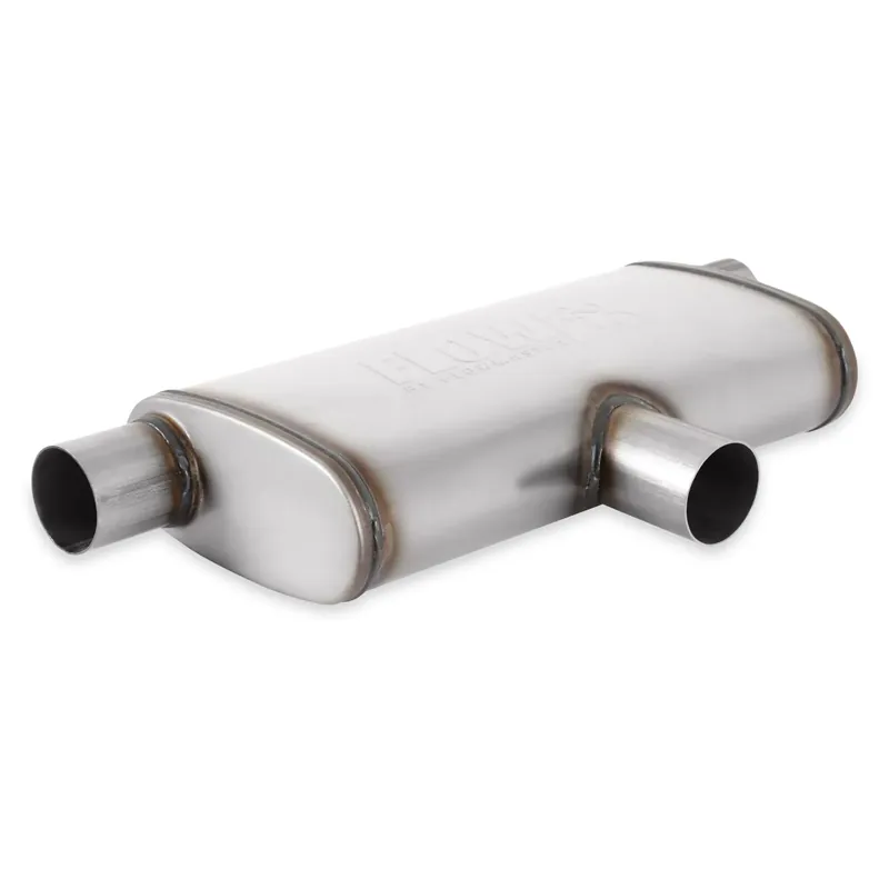 Flowmaster Flow FX Muffler Flow FX Muffler - 2.5 In/Out - Oval Body - Transverse - Moderate Sound - Stainless Steel Warranty Included