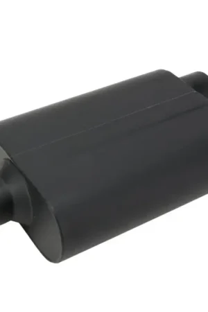 Mega Sale Proflow Muffler 2.50in Black Compact Flow Chamber II Side Inlet To 2.5in Centre Outlet 9.75" x 13" x 4" body