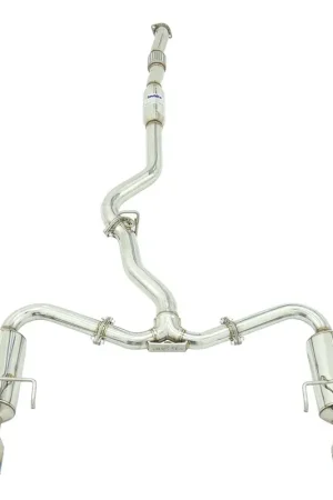 Invidia R400 Cat Back Exhaust w/ Ti Straight Cut Tips (WRX Wagon VB 22+) Special Discount