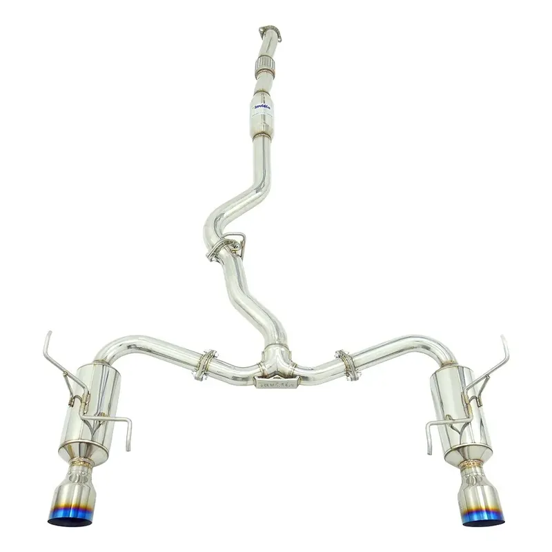 Invidia R400 Cat Back Exhaust w/ Ti Straight Cut Tips (WRX Wagon VB 22+) Special Discount