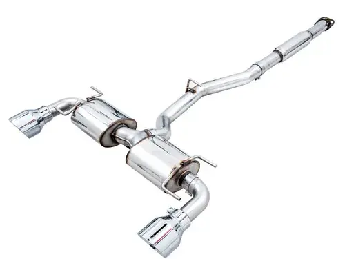 AWE Tuning Subaru BRZ/ Toyota GR86/ Toyota 86 Touring Edition Cat-Back Exhaust- Chrome Silver Tips Brand New