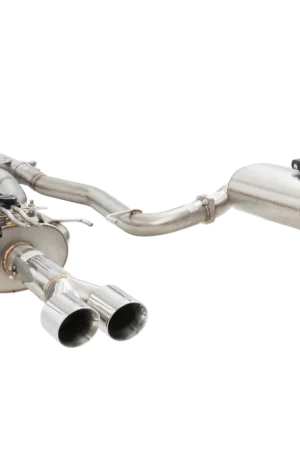 Top Rated XForce Twin 3in Varex Cat Back Exhaust w/ Straight Pipe Center - 304 Stainless Steel (Commodore 06-17)