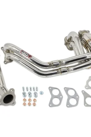 IAG Performance Unequal Length 3-Bolt Header & Uppipe (WRX 02-14/STI 04-21) Direct From Manufacturer