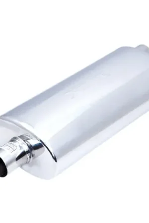 Genuine XForce Universal Muffler - 2in Inlet Centre Offset 5in x 8in Oval Resonator