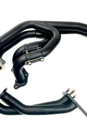 Viral AVO VF38/TD04HLA Twin Scroll Equal Length Ceramic Coated Headers & Up Pipe (Legacy GT & Spec B 04-06)