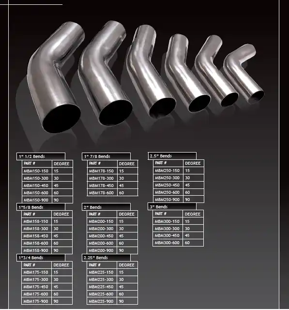 Mega Sale XForce 1.75"/30 Degree Mandrel Bend - Semi Bright Steel