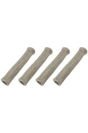 Aeroflow 150mm Spark Plug Boot Protector - Titanium - 4 Pack Fan Favorite