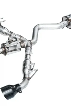 AWE Tuning 2023+ Toyota GR Corolla Touring Edition Exhaust - Diamond Black Tips Direct From Manufacturer